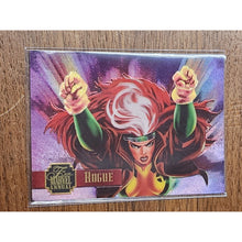 Load image into Gallery viewer, 1995 Flair Marvel Annual PowerBlast Insert #4/24 Rogue, VG/F