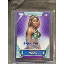 Load image into Gallery viewer, 2019 Topps Card WWE Women's Division Purple 90/99 Ember Moon Autograph, Signed