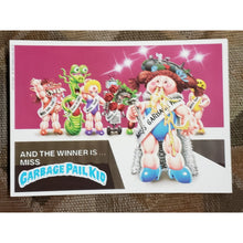 Load image into Gallery viewer, Topps AND THE WINNER IS ... MISS Garbage Pail Kids GIANT 5" x 7" Card #R355 GPK