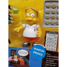 Load image into Gallery viewer, The Simpsons "Martin Prince" WORLD OF SPRINGFIELD - Series 5 Interactive Figure (Playmates)