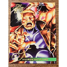 Load image into Gallery viewer, 1995 Thor Vs Thunderstrike Fleer Flair Marvel Annual MCU Card #113 Universe EX