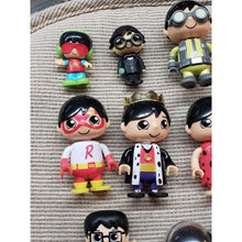 Load image into Gallery viewer, Ryans World Action Figures Lot 13, 12 Various Figures Dolls And 1 Cycle. Loose