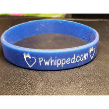 Load image into Gallery viewer, Blue &quot;This Hand Is For Petting Cats&quot; Silicone Bracelet, Rubber Wristband