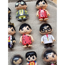 Load image into Gallery viewer, Ryans World Action Figures Lot 13, 12 Various Figures Dolls And 1 Cycle. Loose