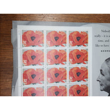 Load image into Gallery viewer, USA - 1996 'DEATH ANNIVERSARY OF GEORGIA OKEEFE' Sheetlet MNH [E4464] G/VG