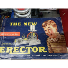 Load image into Gallery viewer, Erector Set in Metal Case Vintage 1948 AC Gilbert &amp; Co. No 8-1/2 Electric, As Is