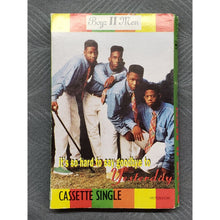 Load image into Gallery viewer, Boyz II Men "It's So Hard to Say Goodbye to Yesterday &amp; Snippets" Cassette Tape