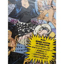 Load image into Gallery viewer, Darkhold #1 (Marvel Comics, 1992) Sealed Polybag w Poster, Ghost Rider