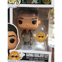 Load image into Gallery viewer, Funko Pop! Television: Loki - Ravonna Renslayer with Miss Minutes Vinyl Figures