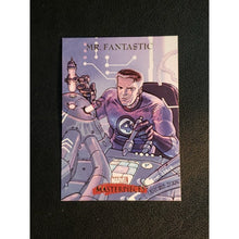 Load image into Gallery viewer, 2007 Marvel Masterpieces Gold Foil Border Parallel - Mr. Fantastic # 57