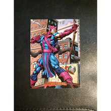 Load image into Gallery viewer, 2007 Marvel Masterpieces Foil Parallel Card - Hawkeye #35 G/G+