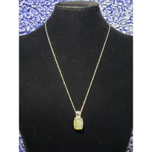 Load image into Gallery viewer, Malagasy Labradorite 11.25 ctw Pendant in Stainless Steel Necklace