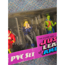 Load image into Gallery viewer, 7-Figure PVC Set Justice League Of America Silver Age 2001 DC Direct NIB Rare