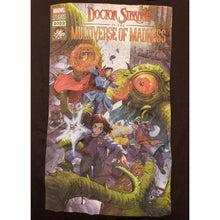 Load image into Gallery viewer, Doctor Strange "MULTIVERSE OF MADNESS", Movie scene on Comic Art, Medium T Shirt