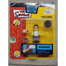 Load image into Gallery viewer, The Simpsons "Database" WORLD OF SPRINGFIELD - Series 12 Interactive Figure