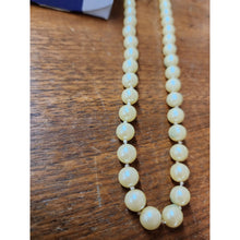 Load image into Gallery viewer, Vintage 2001 Avon Classic Pearlesque Necklace 18" Faux Pearls Large