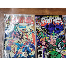 Load image into Gallery viewer, Marvel Super Heroes Secret Wars 1-12 Complete Comic Books Set #8 Newsstand VG/F