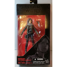 Load image into Gallery viewer, STAR WARS "The Black Series" Sergeant Jyn Erso (Jedha) #22 Hasbro 6" 2016