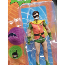 Load image into Gallery viewer, Retro ROBIN WITH OXYGEN MASK "1966 BATMAN Classic TV Series" McFarlane Figure