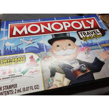 Load image into Gallery viewer, Monopoly Travel World Tour Board Game .New, 16"x 11" Some Box Wear