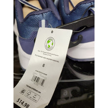 Load image into Gallery viewer, ATHLETIC WORKS WOMENS ATHLETIC SNEAKERS SHOES JOGGING SIZE 6 BLUE LACE UP NEW