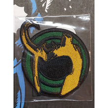 Load image into Gallery viewer, MARVEL UNLIMITED Loki Broken Horn Helmet Patch - EXCLUSIVE