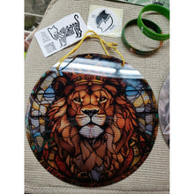 Load image into Gallery viewer, Cat Lover Lot -2 Wristbands, Lanyard, 1 Wall Hang And 1 Window Hang Lion Art