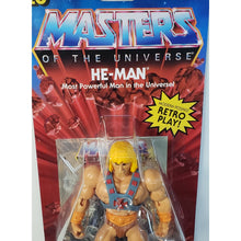 Load image into Gallery viewer, HE-MAN - Masters of the Universe RETRO PLAY (2019 MOTU) Action Figure