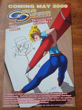 Load image into Gallery viewer, Mangazine Presents: Gold Digger Color Remix #1 (2008) Antarctic Press — Fred Perry VF/NM back cover