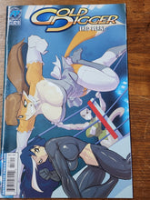 Load image into Gallery viewer, Gold Digger #218 (2015) Antarctic Press — Fred Perry Cheetah Cover VF/NM front cover