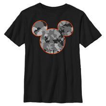 Load image into Gallery viewer, Boy&#39;s Disney Camo Mouse Icon T-Shirt