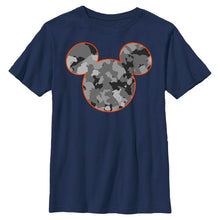 Load image into Gallery viewer, Boy&#39;s Disney Camo Mouse Icon T-Shirt
