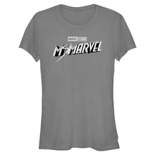Load image into Gallery viewer, Junior&#39;s Marvel Black and White T-Shirt