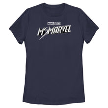 Load image into Gallery viewer, Women&#39;s Marvel Black and White T-Shirt