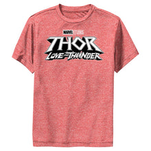 Load image into Gallery viewer, Boy&#39;s Marvel Black Logo T-Shirt