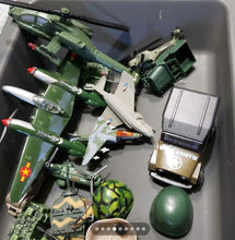 Load image into Gallery viewer, Army Toys 4 Lbs. Lot - Plastic Soldiers, Action Figures, Planes Accessories More