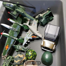 Load image into Gallery viewer, Army Toys 4 Lbs. Lot - Plastic Soldiers, Action Figures, Planes Accessories More