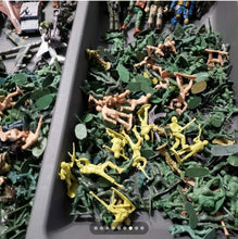 Load image into Gallery viewer, Army Toys 4 Lbs. Lot - Plastic Soldiers, Action Figures, Planes Accessories More