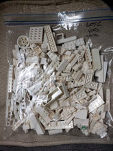 Load image into Gallery viewer, Lot C: Lego (WHITE) Mixed Building Bricks / Blocks Lot Of Parts, Pieces, Bricks of LEGO 3/4+ lb (406 gm)