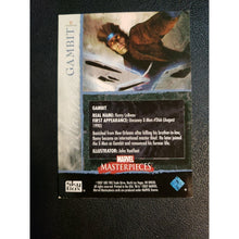 Load image into Gallery viewer, 2007 Marvel Masterpieces FOIL Base Set #31 GAMBIT Single, G/G+ Card