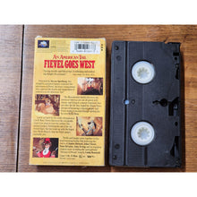 Load image into Gallery viewer, An American Tail - Fievel Goes West VHS, Pre-owned, Very Good Condition,1992 MCA