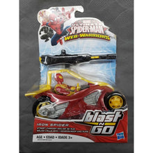 Load image into Gallery viewer, Marvel "Ultimate Spider-Man" Web Warriors IRON SPIDER Street Charger Vehicle