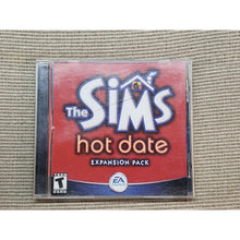 Load image into Gallery viewer, UNTESTED - Sims: Hot Date Expansion Pack (PC, 2001) Used, Good. Cracked Case