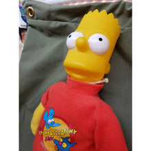 Load image into Gallery viewer, The Simpsons Vintage 1997 TalkingBart Simpson Doll, Hard Head Plush As Is