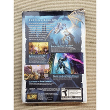 Load image into Gallery viewer, PC Gaming, World of Warcraft: Wrath of the Lich King. Open, As Is. CD, Book, Box