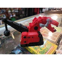 Load image into Gallery viewer, Dinotrux Pull Back &amp; Go TY RUX Dinosaur Vehicle Car T-Rex Mattel 2015 Red