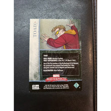 Load image into Gallery viewer, 2007 Upper Deck Fleer Marvel Masterpieces SkyBox Toad #87