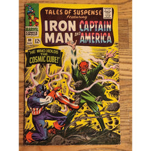 Load image into Gallery viewer, Tales of Suspense Iron Man &amp; Captain America #80 Silver Age Marvel Comics Mid