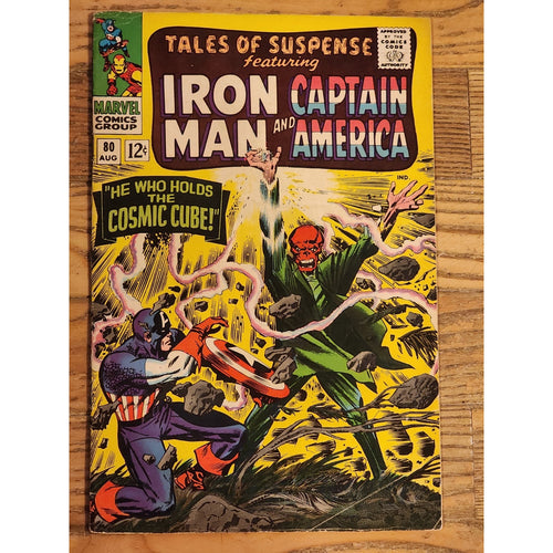 Tales of Suspense Iron Man & Captain America #80 Silver Age Marvel Comics Mid