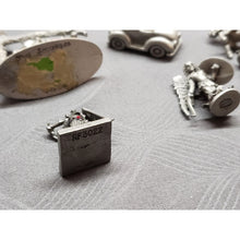 Load image into Gallery viewer, Lot Of 5 Small Pewter Statues, Various Size And Conditions, See Pictures.